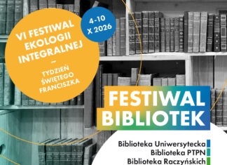 FESTIWAL BIBLIOTEK na VI Festiwalu Ekologii Integralnej 2026